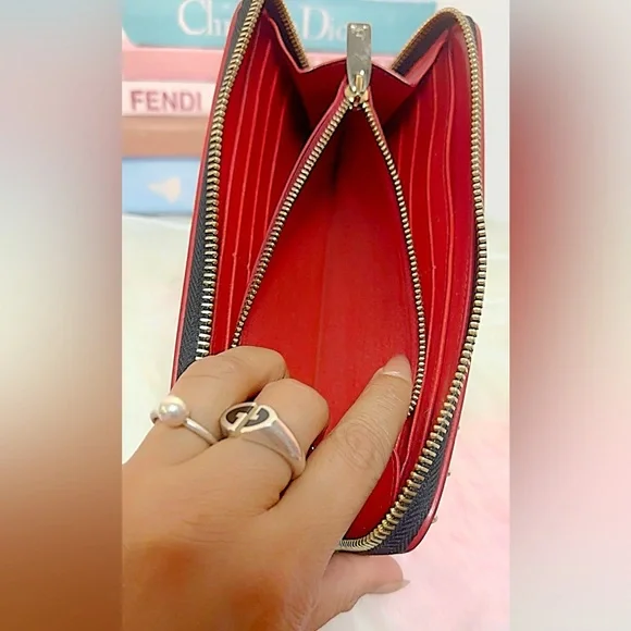 Christian Louboutin Leopard Studded Wallet - Picture 12 of 17